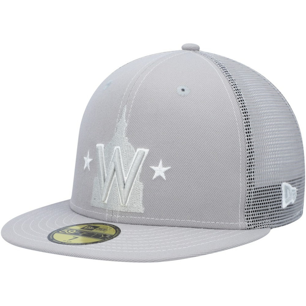 Washington Nationals 2023 On-Field Batting Practice 59FIFTY Fitted Hat - Gray | New Era
