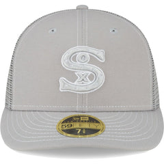 Chicago White Sox 2023 On-Field Batting Practice Low Profile 59FIFTY Fitted Hat - Gray | New Era