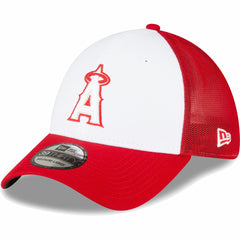 Los Angeles Angels 2023 On-Field Batting Practice 39THIRTY Flex Hat - Red/White | New Era