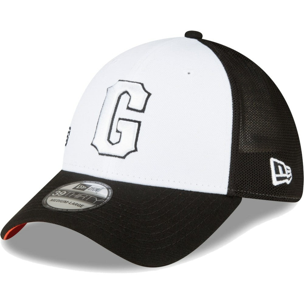 San Francisco Giants 2023 On-Field Batting Practice 39THIRTY Flex Hat - Black/White | New Era