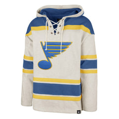 St. Louis Blues '47 Rockaway Lace-Up Pullover Hoodie