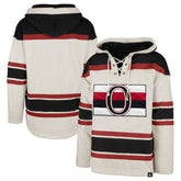 Ottawa Senators '47 Rockaway Lace-Up Pullover Hoodie