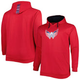 Washington Capitals Big & Tall Fleece Pullover Hoodie
