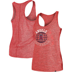 Los Angeles Angels Women's Active Racerback Tank Top - Red | New Era