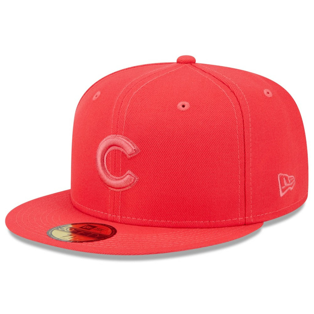 Chicago Cubs 2023 Spring Color Basic 59FIFTY Fitted Hat - Red | New Era