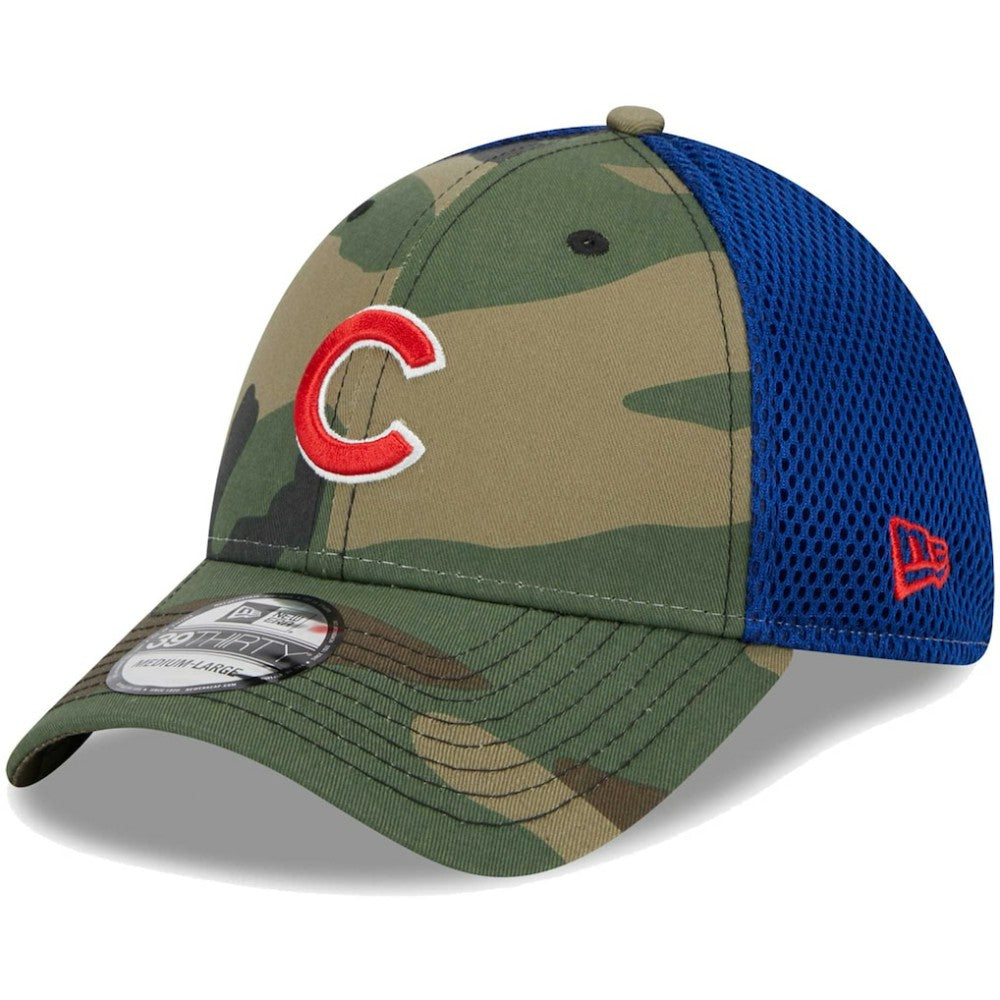 Chicago Cubs Team Neo 39THIRTY Flex Hat - Camo | New Era