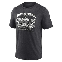 NFL Las Vegas Raiders Hometown Old-Fashioned Super Bowl XVIII s Tri-Blend T-Shirt