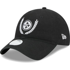 NFL Pittsburgh Steelers Women's Leaves 9TWENTY Adjustable Hat