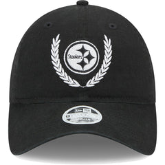 NFL Pittsburgh Steelers Women's Leaves 9TWENTY Adjustable Hat