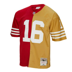 NFL San Francisco 49ers Joe Montana 1990 Split Legacy Replica Jersey