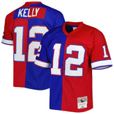 NFL Buffalo Bills Jim Kelly 1990 Split Legacy Replica Jersey