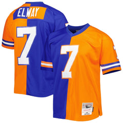 NFL Denver Broncos John Elway 1990 Split Legacy Replica Jersey