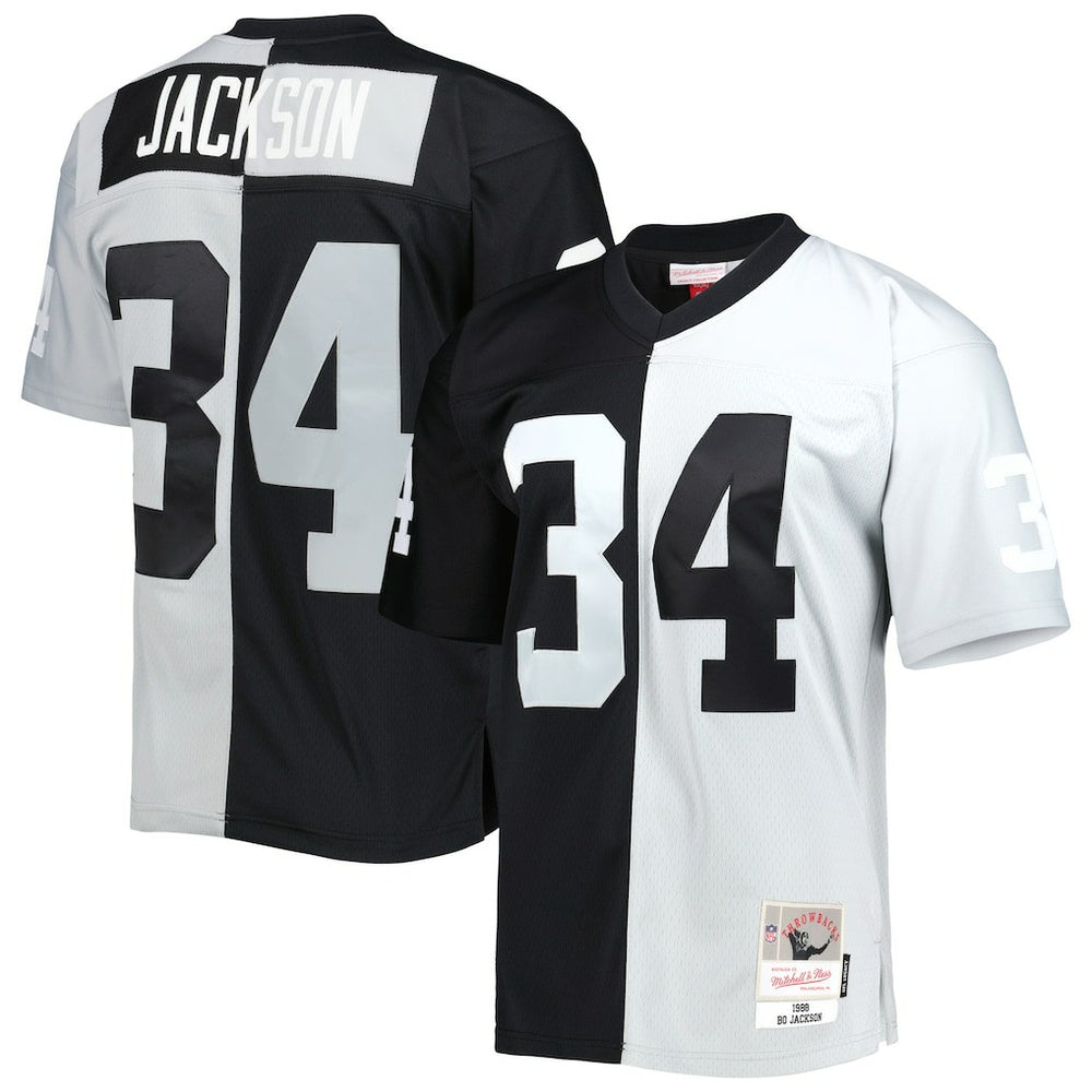 NFL Las Vegas Raiders Bo Jackson 1988 Split Legacy Replica Jersey