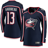 Johnny Gaudreau Columbus Blue Jackets Fanatics Women's Breakaway Player Jersey