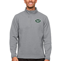 NFL New York Jets Antigua Course Quarter-Zip Pullover Top