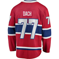 Kirby Dach Montreal Canadiens Fanatics Home Breakaway Player Jersey