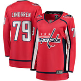 Charlie Lindgren Washington Capitals Fanatics Women's Home Breakaway Player Jersey