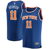 Jalen Brunson New York Knicks Fast Break Replica Jersey - Icon Edition - Blue | Fanatics sale