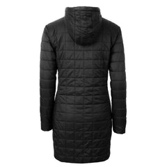 NFL Detroit Lions Cutter & Buck Women's Rainier Primaloft Eco Hooded Long Lightweight Coat