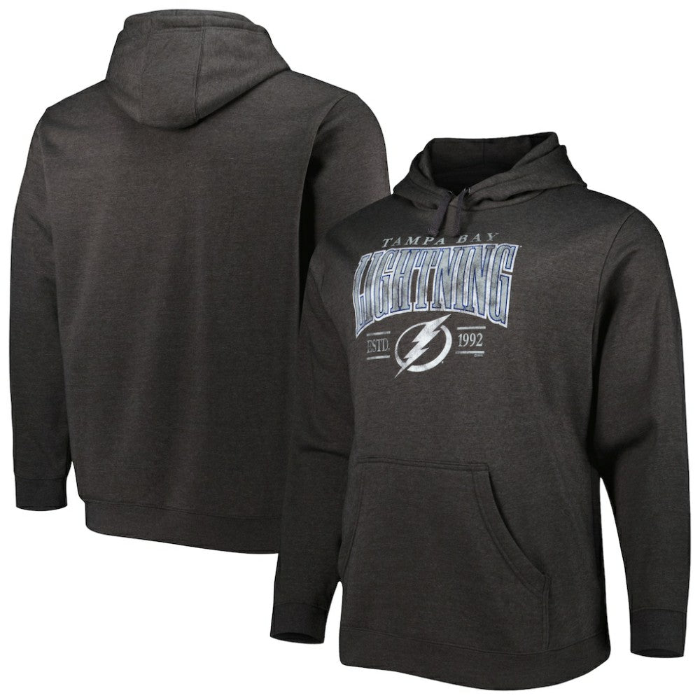 Tampa Bay Lightning Fanatics Big & Tall Dynasty Pullover Hoodie