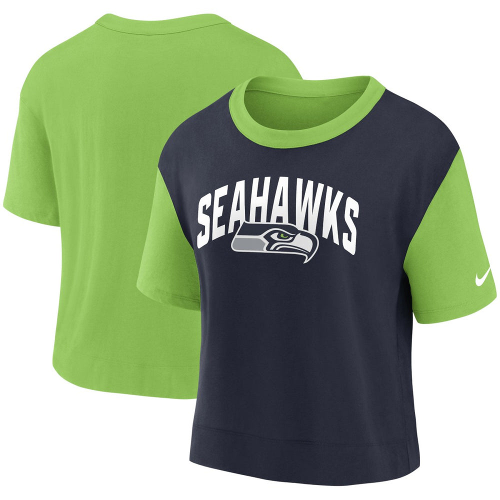 NFL Seattle Seahawks Women's High Hip Fashion T-Shirt