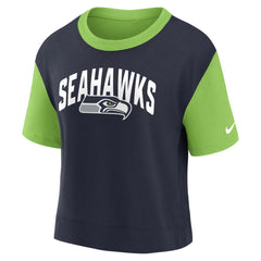 NFL Seattle Seahawks Women's High Hip Fashion T-Shirt