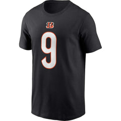 NFL Cincinnati Bengals Joe Burrow Player Name & Number T-Shirt