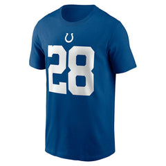 NFL Indianapolis Colts Jonathan Taylor Player Name & Number T-Shirt