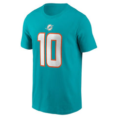 NFL Miami Dolphins Tyreek Hill Player Name & Number T-Shirt