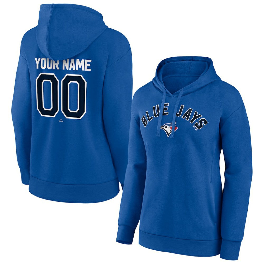 Toronto Blue Jays Women's Personalized Team Winning Streak Pullover Hoodie - Royal