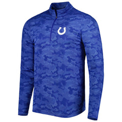 NFL Indianapolis Colts Antigua Brigade Quarter-Zip Sweatshirt