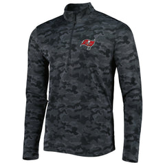 NFL Tampa Bay Buccaneers Antigua Brigade Quarter-Zip Sweatshirt