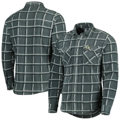 NFL Green Bay Packers Antigua Industry Flannel Button-Up Shirt Jacket