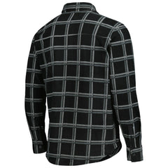 NFL Las Vegas Raiders Antigua Industry Flannel Button-Up Shirt Jacket
