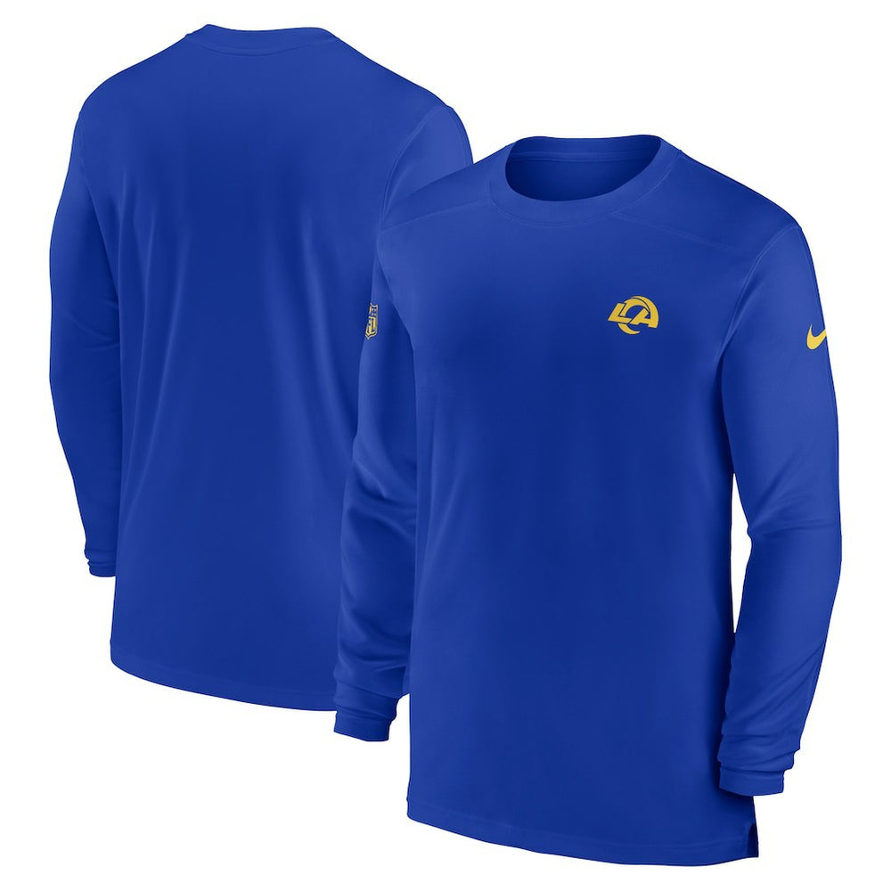 NFL Los Angeles Rams Sideline Coach Performance Long Sleeve T-Shirt