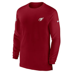 NFL Arizona Cardinals Sideline Coach Performance Long Sleeve T-Shirt