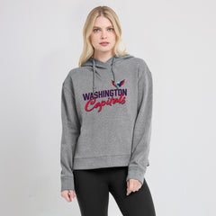 Washington Capitals Fanatics Women's Script Favorite Pullover Hoodie
