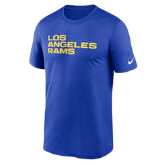 NFL Los Angeles Rams Legend Wordmark Performance T-Shirt