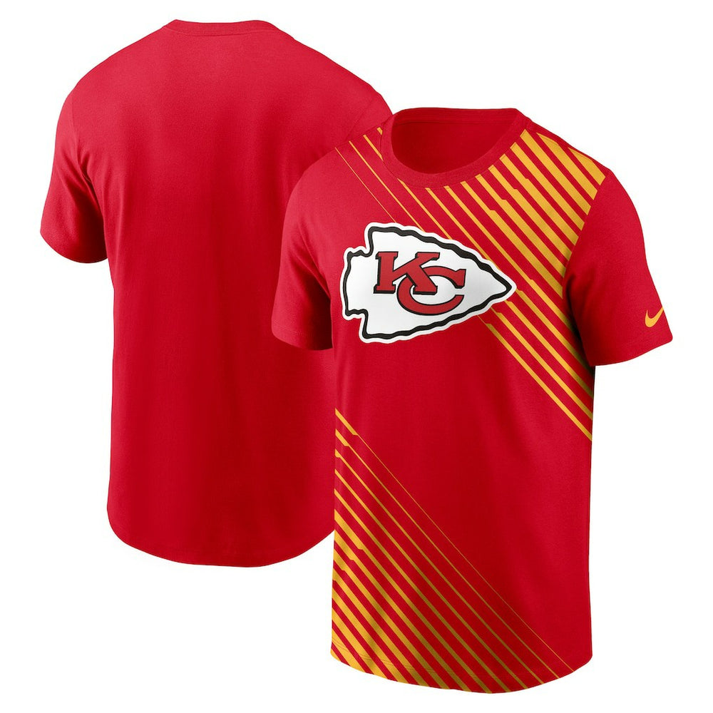 NFL Kansas City Chiefs Yard Line Fashion Asbury T-Shirt