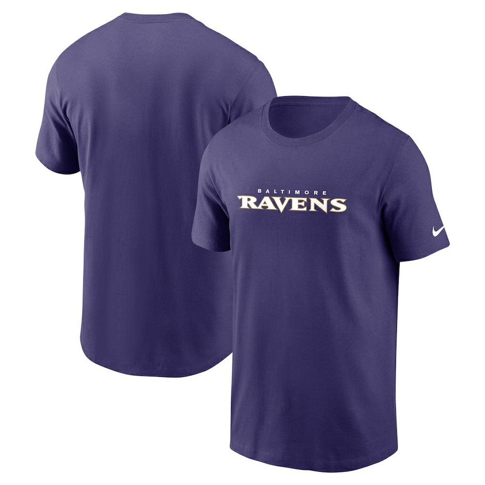 NFL Baltimore Ravens Team Wordmark Essential T-Shirt