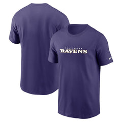 NFL Baltimore Ravens Team Wordmark Essential T-Shirt