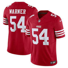 NFL San Francisco 49ers Fred Warner Vapor F.U.S.E. Limited Jersey