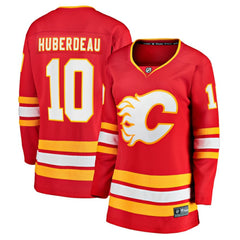 Jonathan Huberdeau Calgary Flames Fanatics Women's Home Breakaway Player Jersey