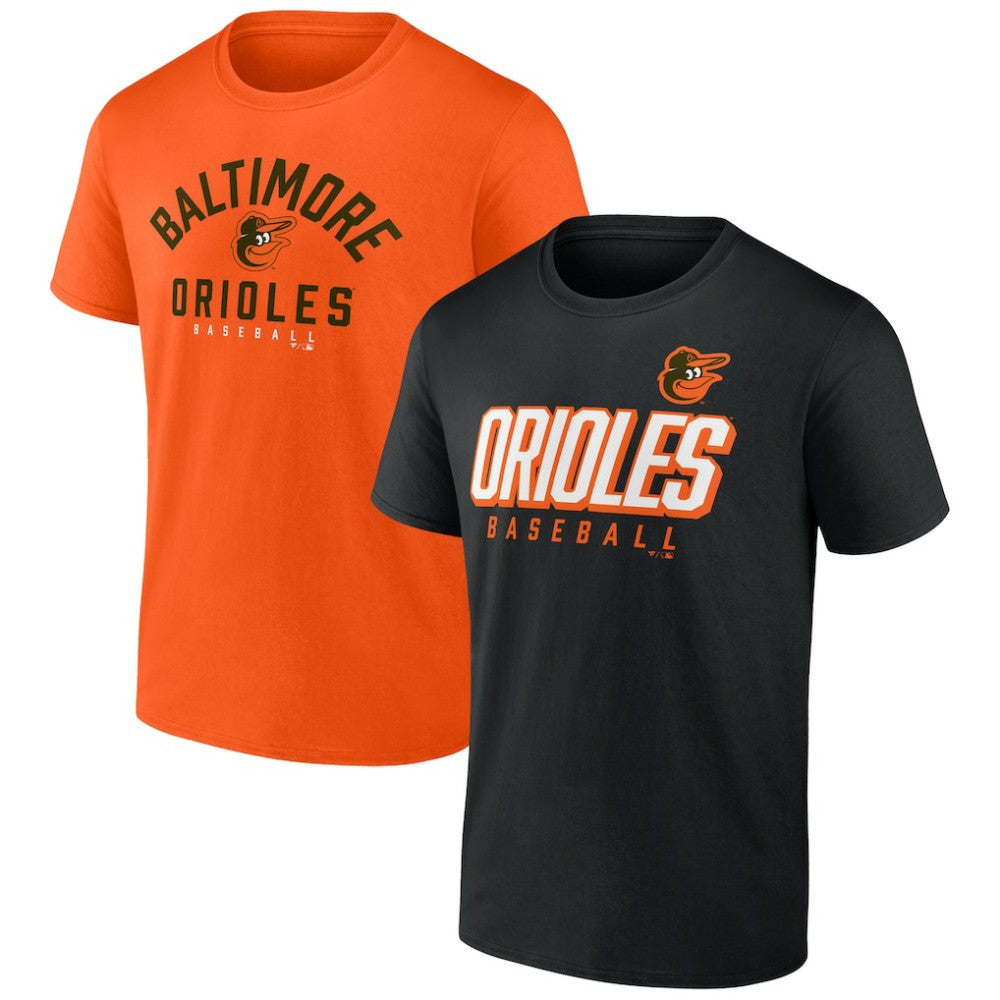 Baltimore Orioles Player Pack T-Shirt Combo Set - Black/Orange