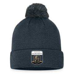 Vegas Golden Knights Fanatics 2023 NHL Draft Cuffed Knit Hat with Pom