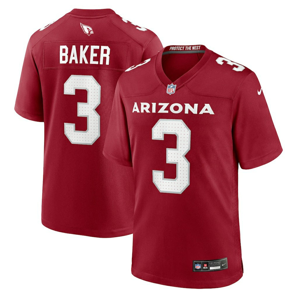 NFL Arizona Cardinals Budda Baker Game Player Jersey