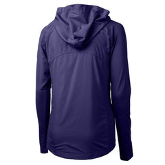 NFL Baltimore Ravens Cutter & Buck Women's Adapt Eco Knit Hybrid Recycled Full-Zip Hoodie
