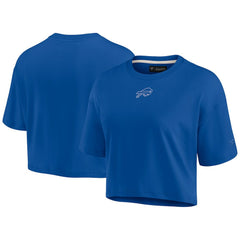 NFL Buffalo Bills Women's Elements Super Soft Boxy Cropped T-Shirt