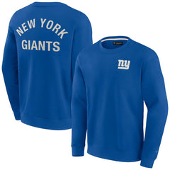 NFL New York Giants Unisex Elements Super Soft Pullover Sweatshirt