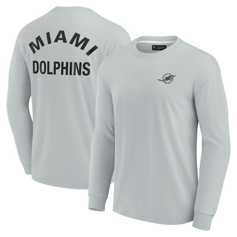 NFL Miami Dolphins Unisex Elements Super Soft Long Sleeve T-Shirt